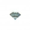 0.37ct Brilliant Cut Round Turquoise Colour Diamond
